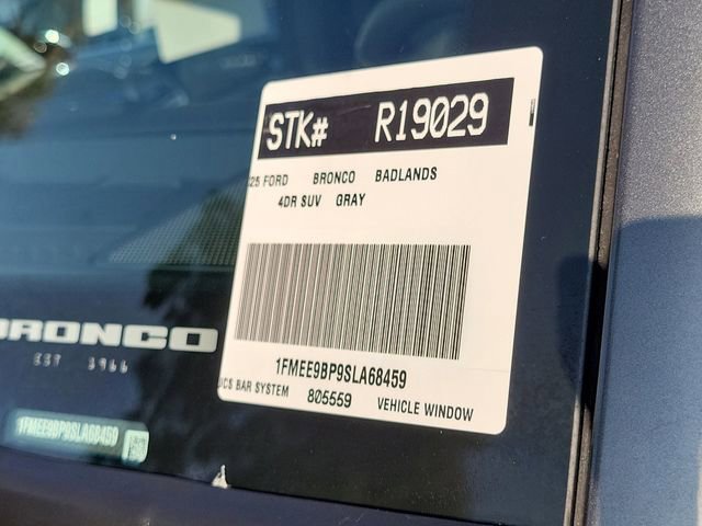 Certified 2025 Ford Bronco Badlands image 32