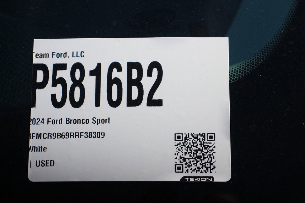 Certified 2024 Ford Bronco Sport Big Bend AWD/4WD image 30
