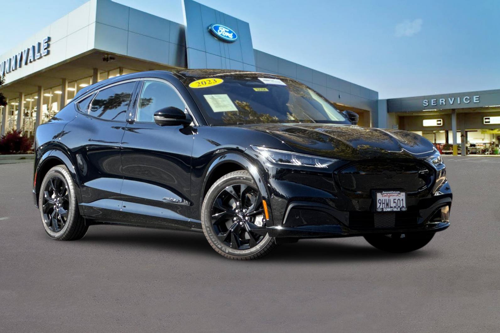 Certified 2023 Ford Mustang Mach-E Premium w/ Mustang Nite Pony Package RWD image 2