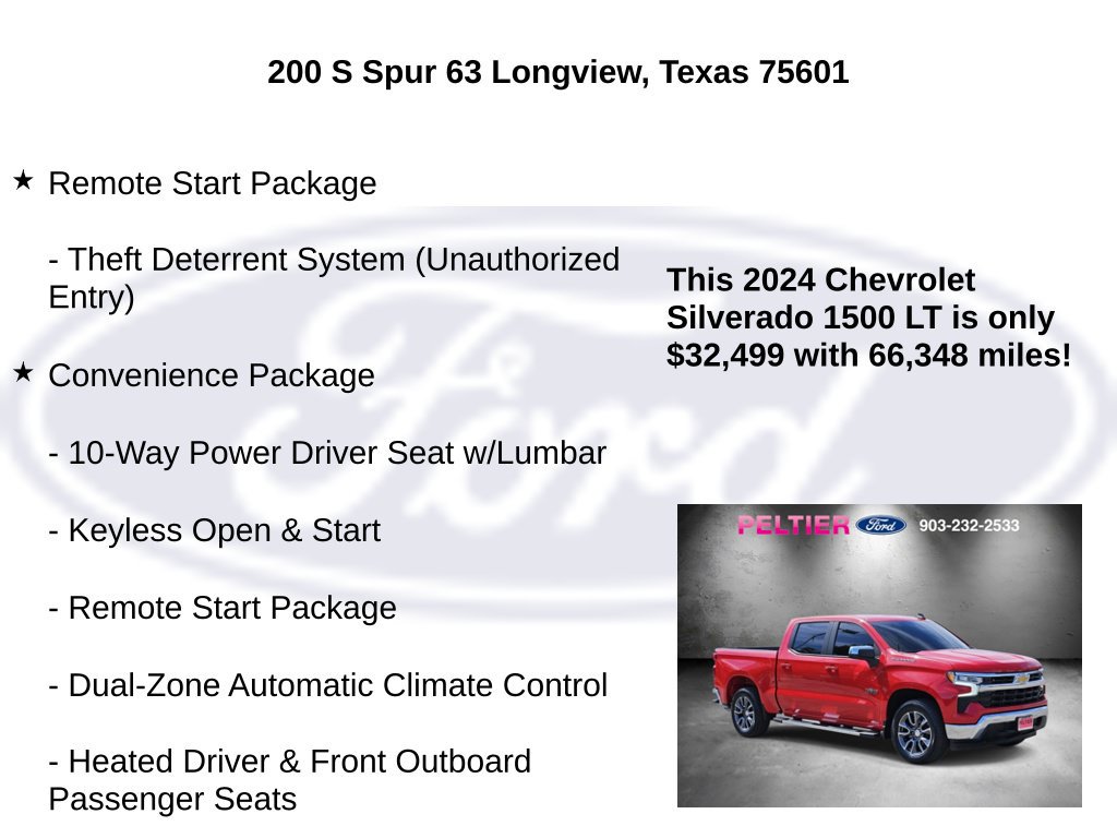 Used 2024 Chevrolet Silverado 1500 LT RWD image 25