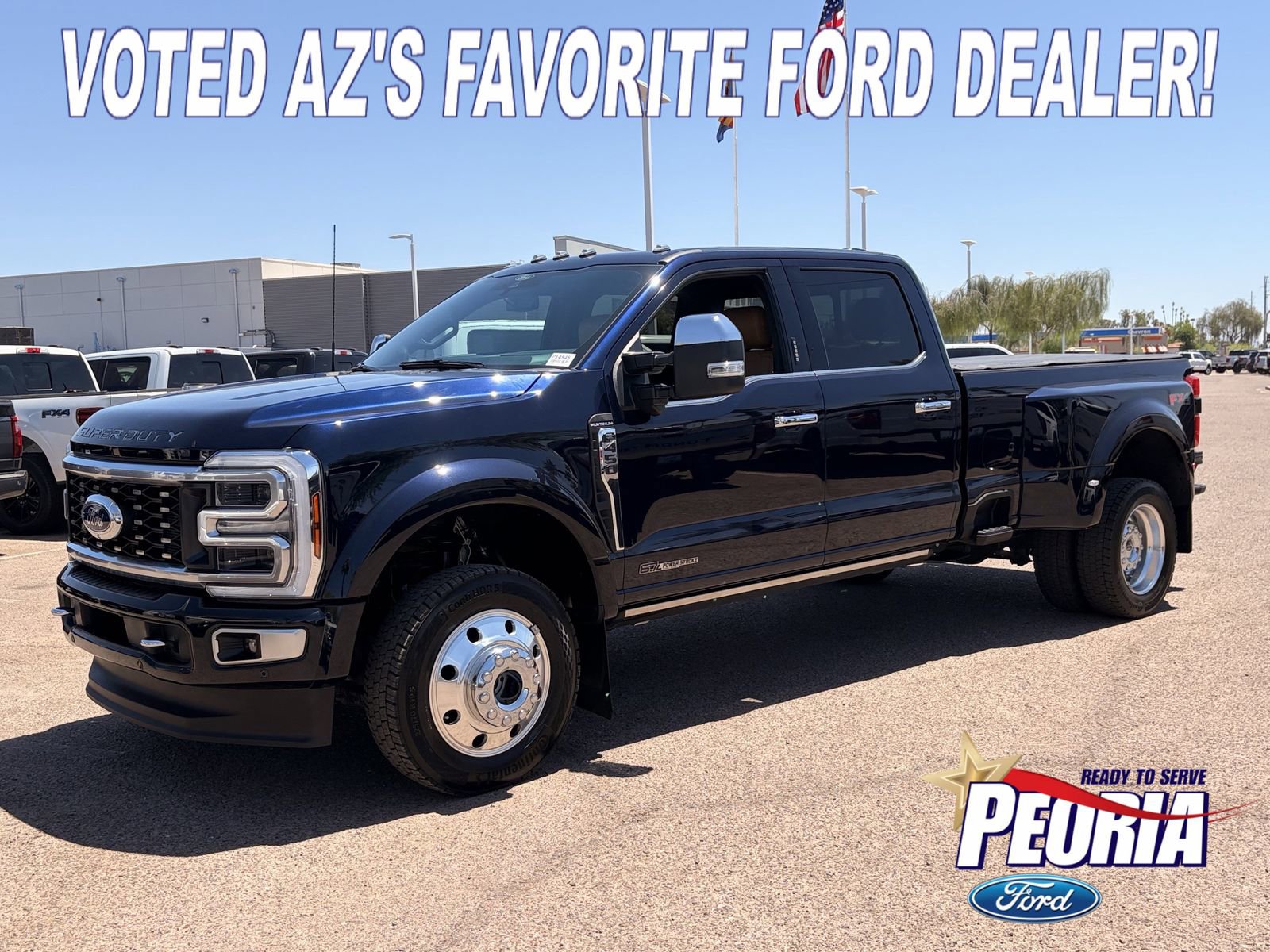 Certified 2024 Ford F450 Platinum w/ FX4 Off-Road Package AWD/4WD image 1