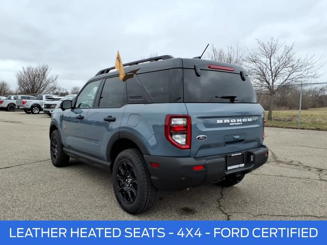 Certified 2025 Ford Bronco Sport Badlands AWD/4WD image 8