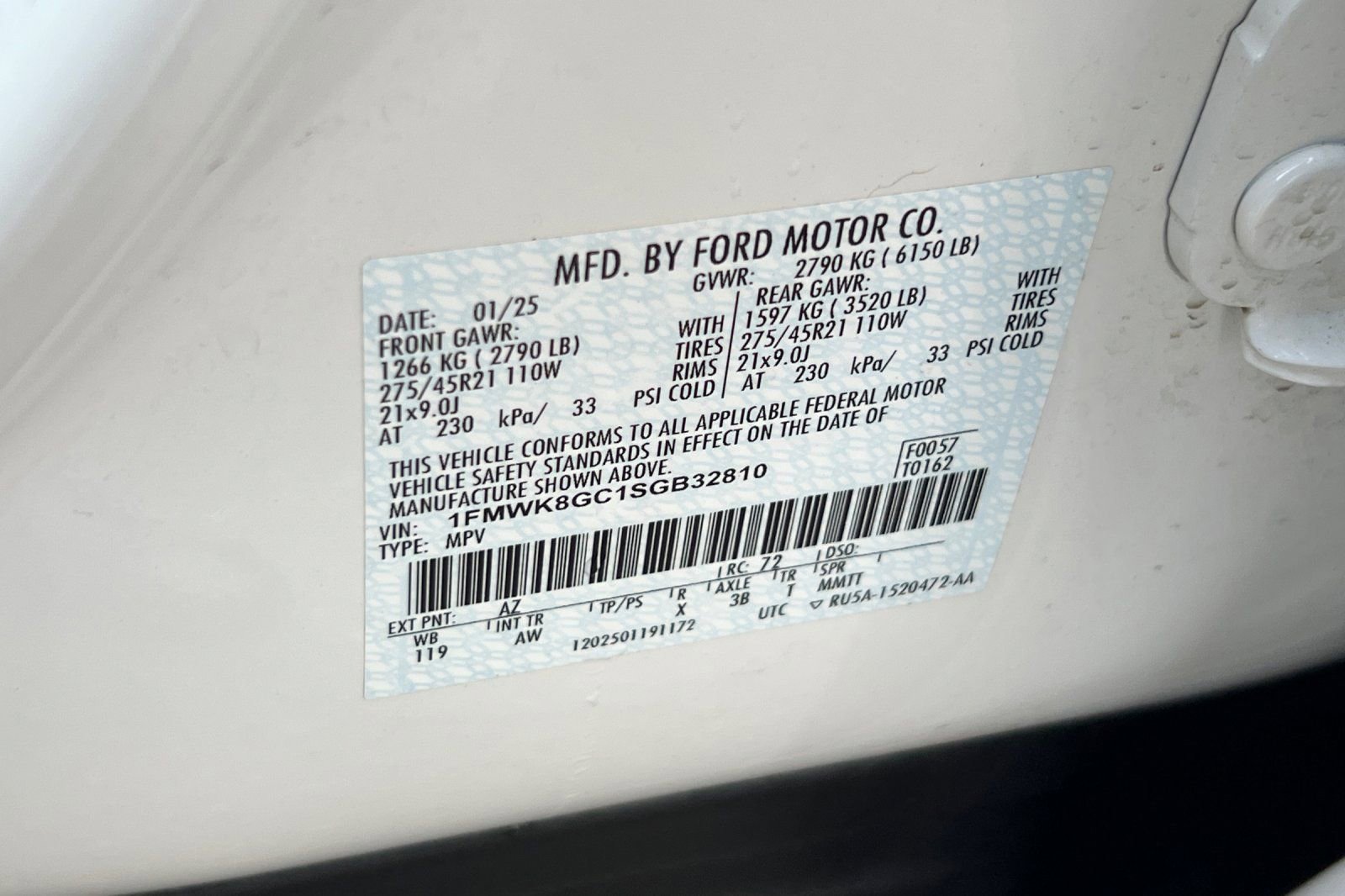 Certified 2025 Ford Explorer ST w/ Sun And Sound Package AWD/4WD image 29