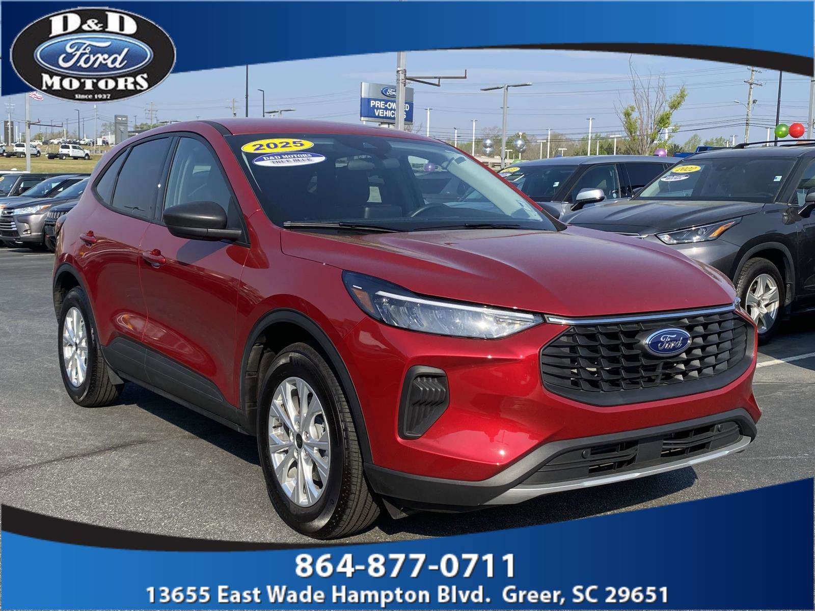 Certified 2025 Ford Escape Active FWD image 1
