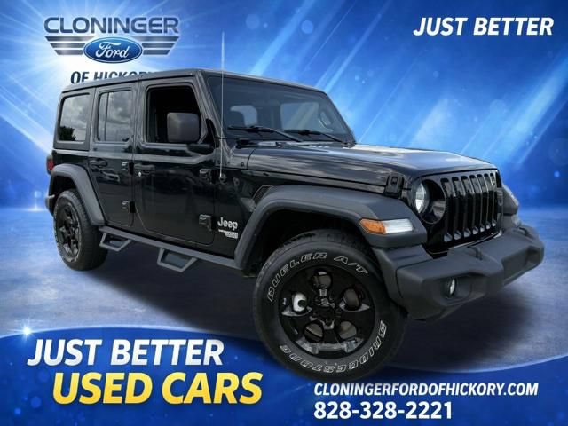 Used 2020 Jeep Wrangler Unlimited Sport S AWD/4WD image 1