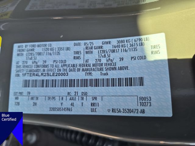 Certified 2025 Ford Ranger Raptor AWD/4WD image 38