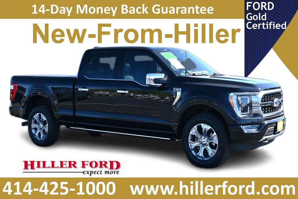 Certified 2021 Ford F150 Platinum w/ Equipment Group 701A High AWD/4WD image 1