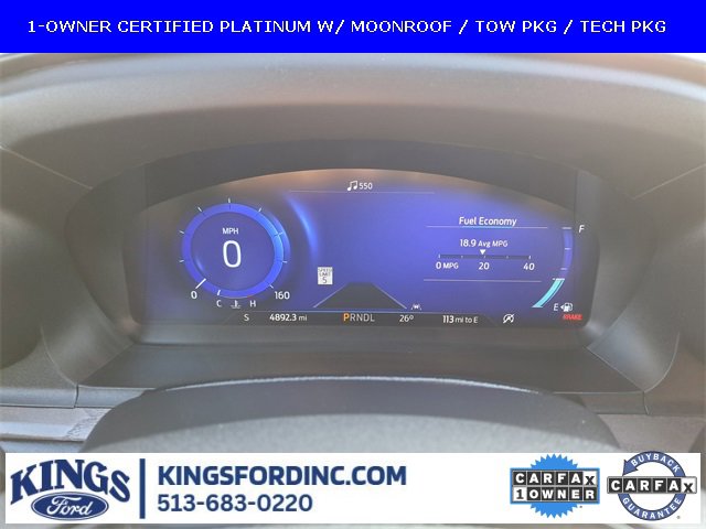 Certified 2023 Ford Explorer Platinum w/ Technology Package image 12