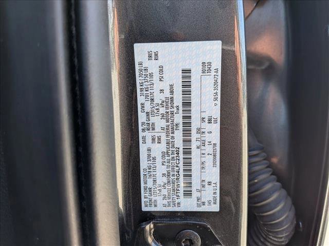 Certified 2020 Ford F150 Raptor w/ Equipment Group 801A Mid image 25