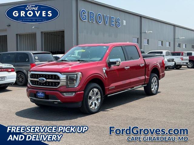 Certified 2022 Ford F150 Platinum w/ Equipment Group 701A High