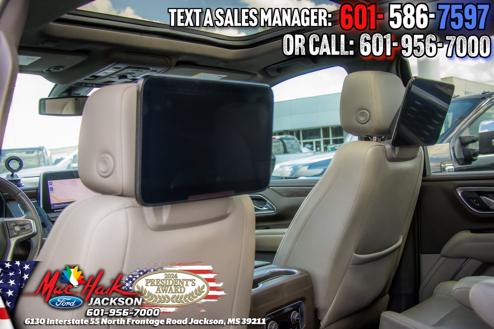 Used 2021 Chevrolet Tahoe Z71 w/ Luxury Package AWD/4WD image 10