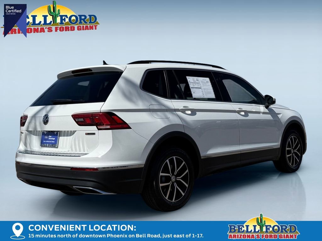 Used 2021 Volkswagen Tiguan SE w/ Panoramic Sunroof Package AWD/4WD image 3