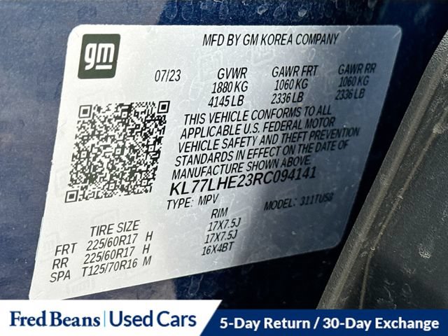 Used 2024 Chevrolet Trax LT w/ Driver Confidence Package FWD image 34