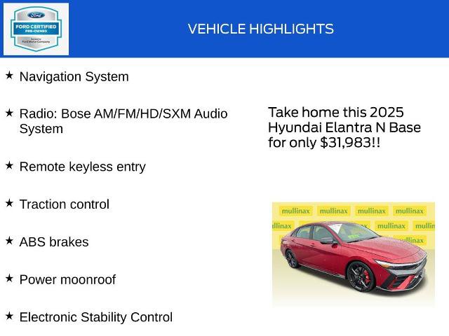 Used 2025 Hyundai Elantra N FWD image 18