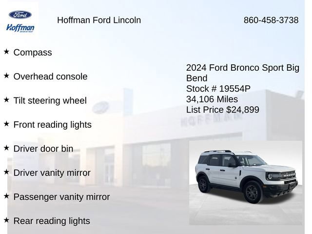 Certified 2024 Ford Bronco Sport Big Bend image 26
