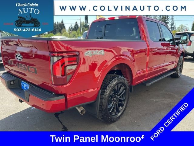 Certified 2025 Ford F150 Lariat w/ Equipment Group 502A High AWD/4WD image 8