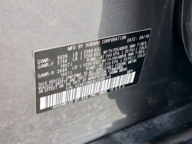 Used 2020 Subaru Outback Limited XT AWD/4WD image 34