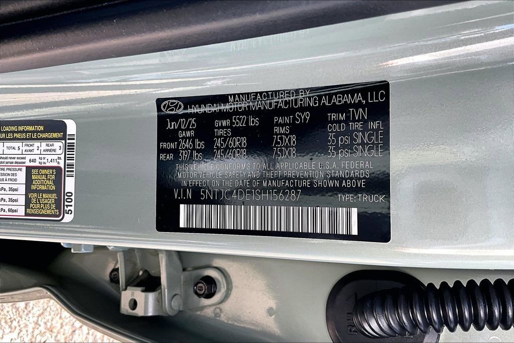 Used 2025 Hyundai Santa Cruz SEL FWD image 36