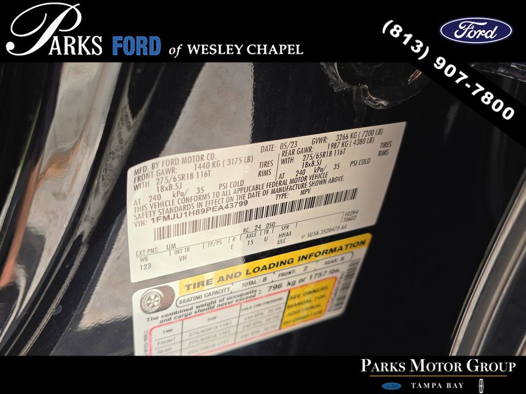 Certified 2023 Ford Expedition XLT image 34