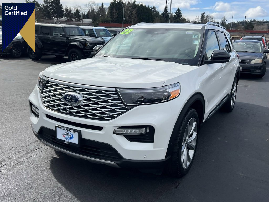 Certified 2022 Ford Explorer Platinum w/ Equipment Group 601A