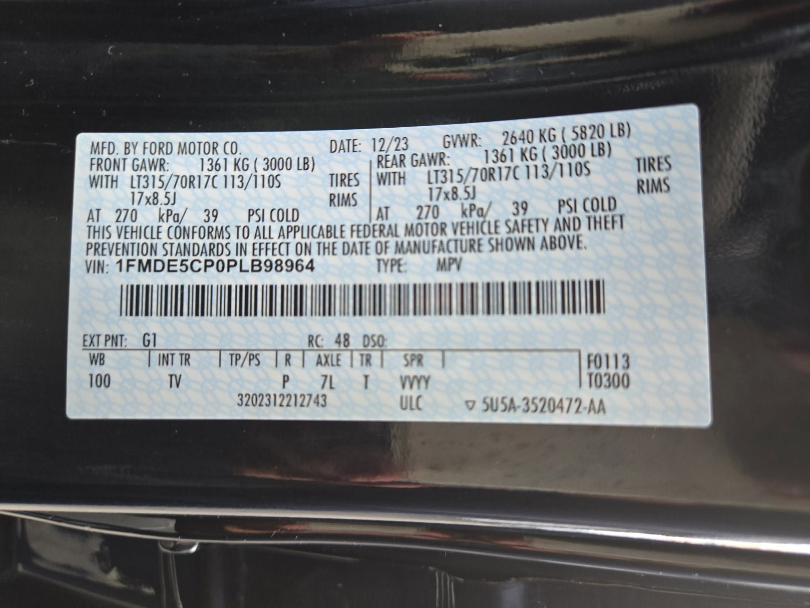 Certified 2023 Ford Bronco Wildtrak AWD/4WD image 27