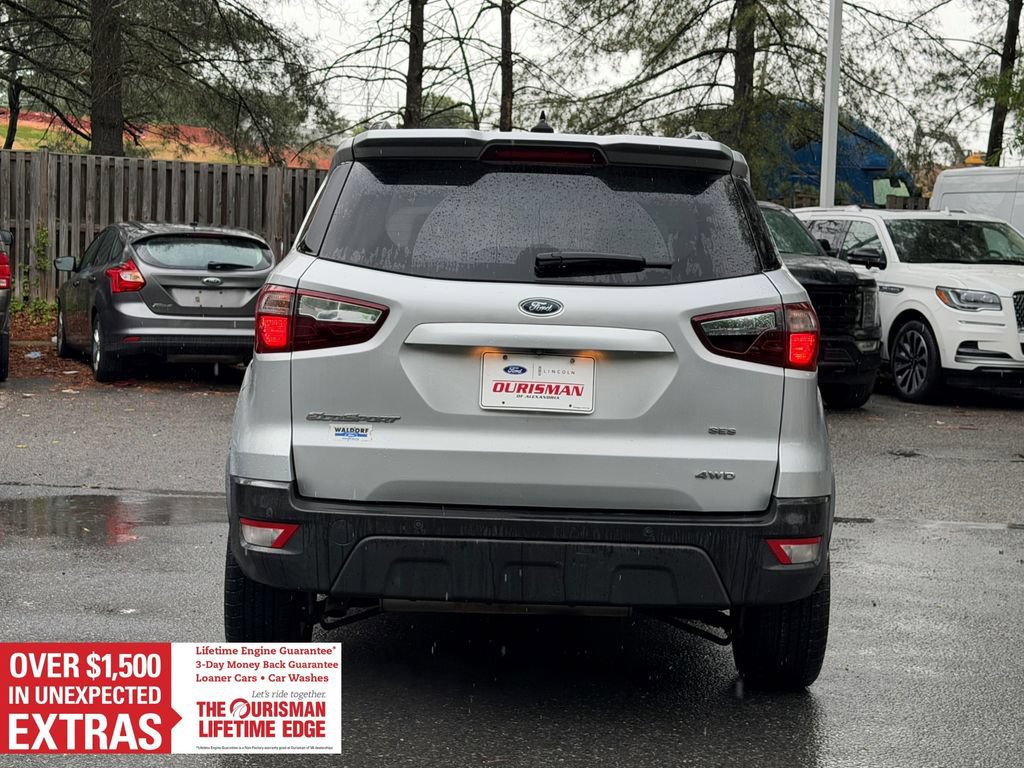 Certified 2019 Ford EcoSport SES w/ SES Black Appearance Package AWD/4WD image 3