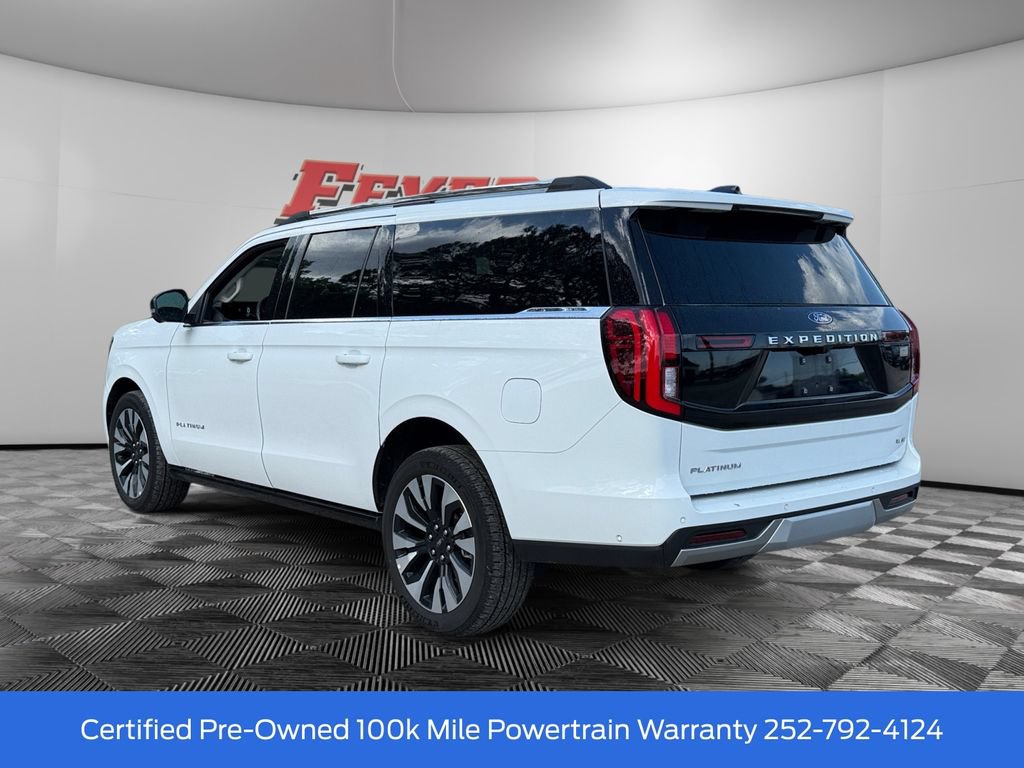 Certified 2025 Ford Expedition Max Platinum w/ Driver's Package AWD/4WD image 3