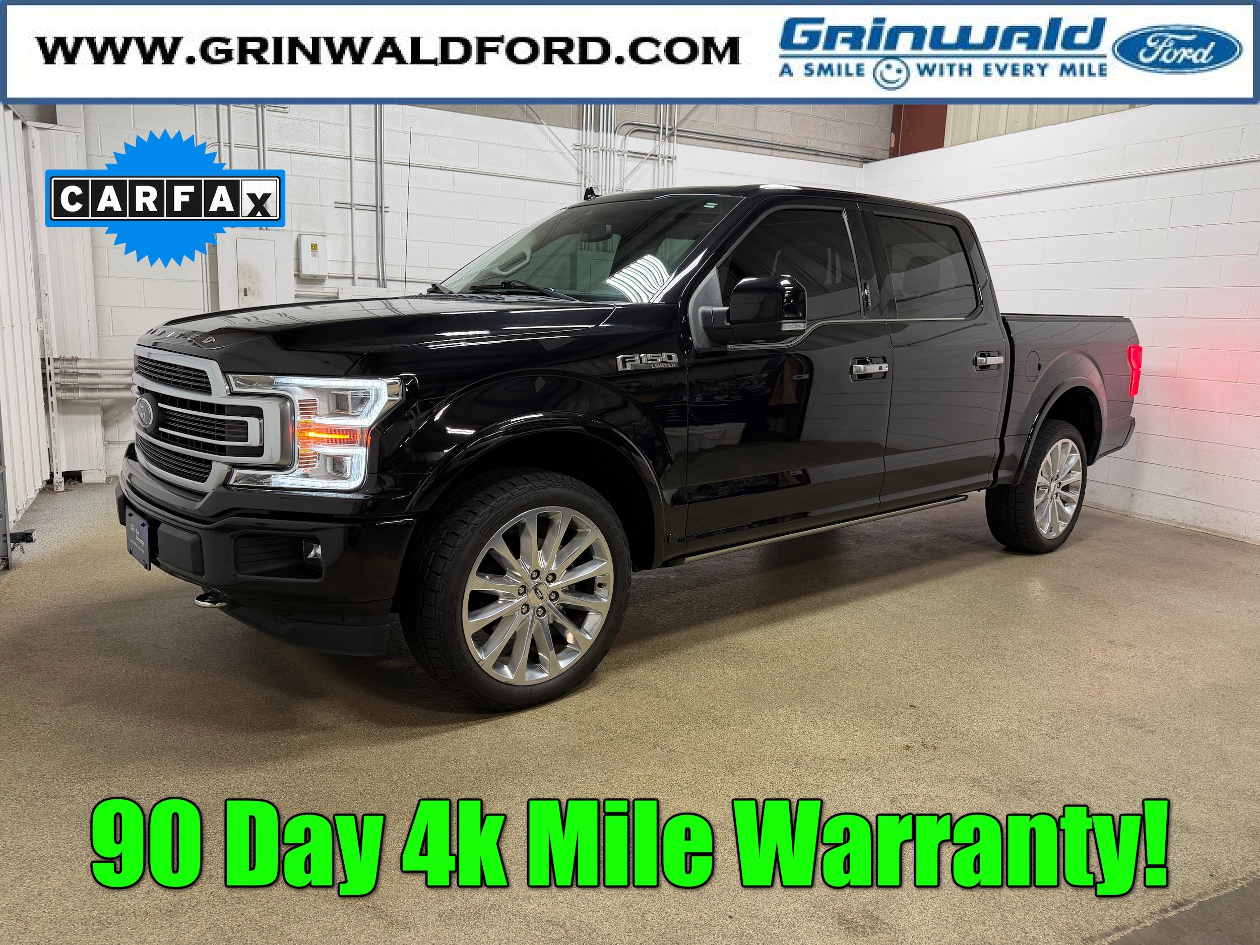 Certified 2019 Ford F150 Limited w/ Trailer Tow Package AWD/4WD image 1