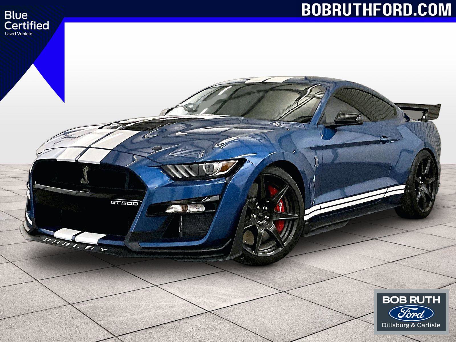Certified 2020 Ford Mustang Shelby GT500 w/ Carbon Fiber Track Pack RWD image 1