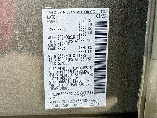 Used 2023 Nissan Pathfinder SL w/ Black Appearance Package AWD/4WD image 25