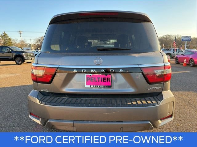 Used 2021 Nissan Armada Platinum w/ Captain's Chairs Package image 4