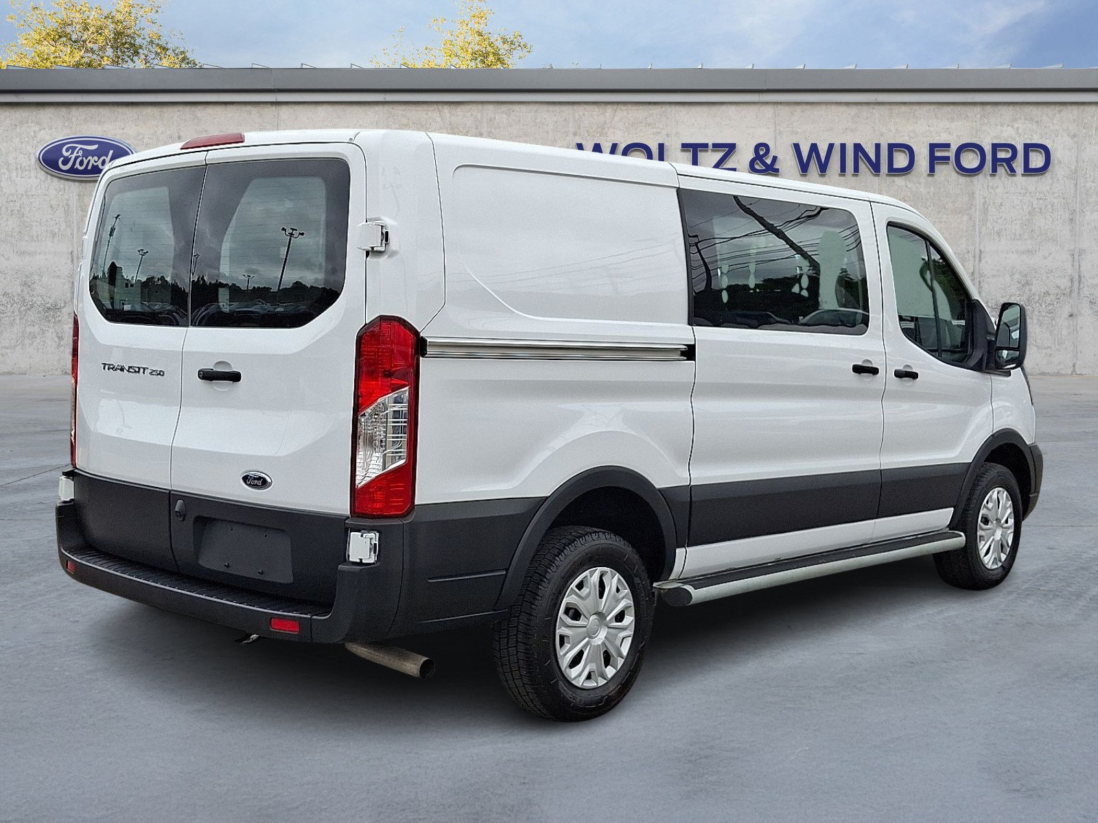 Certified 2025 Ford Transit 250 Low Roof w/ Exterior Upgrade Package RWD image 6