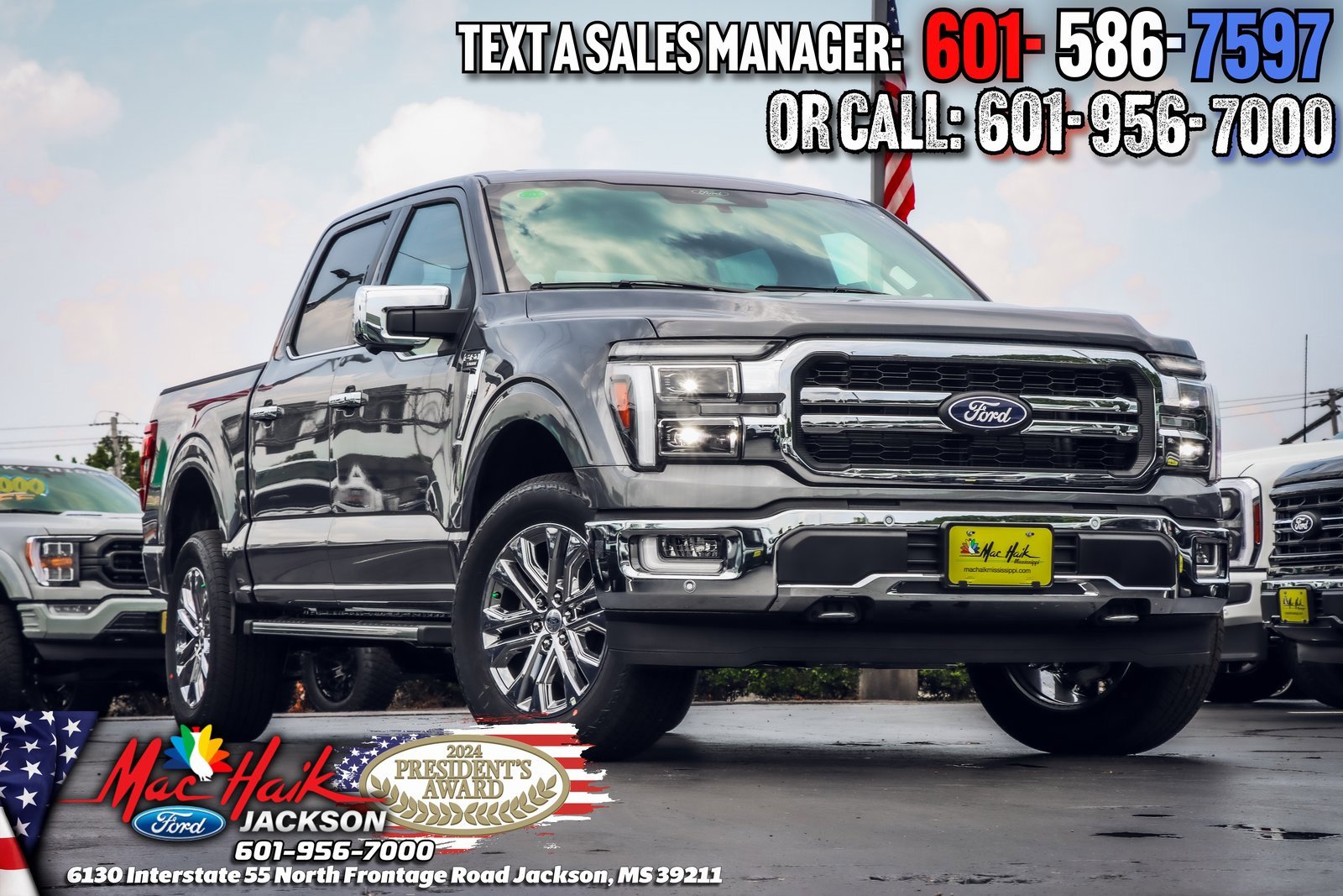 Certified 2024 Ford F150 Lariat w/ Bed Utility Package