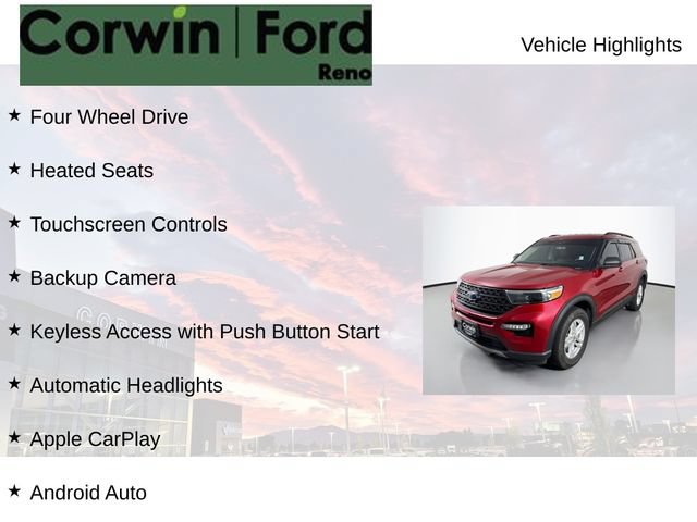 Certified 2022 Ford Explorer XLT w/ Equipment Group 202A AWD/4WD image 7