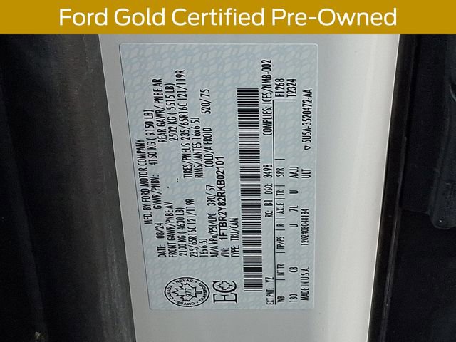 Certified 2024 Ford Transit 250 Low Roof AWD w/ Exterior Upgrade Package image 27