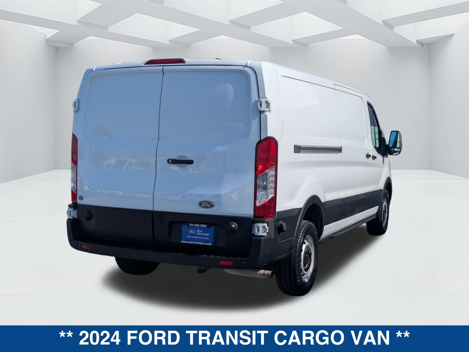 Certified 2024 Ford Transit 350 Low Roof w/ Load Area Protection Package RWD image 4