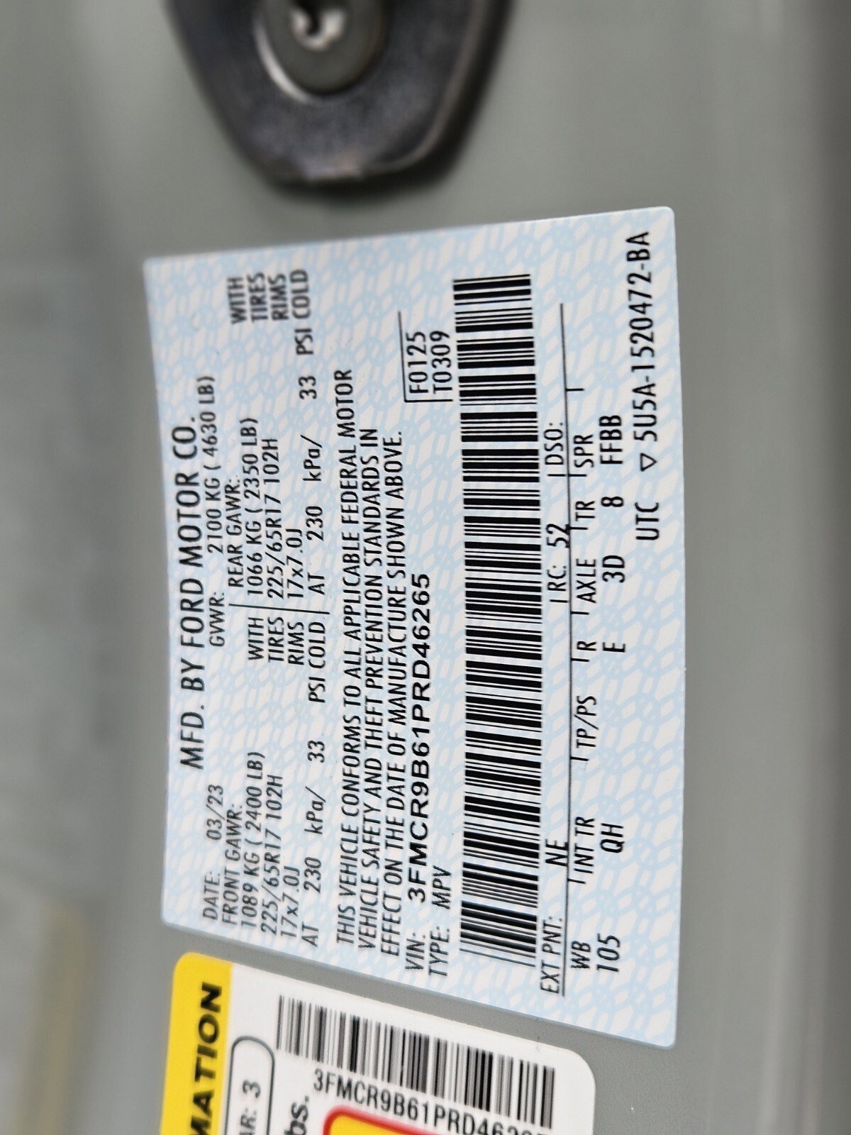 Certified 2023 Ford Bronco Sport Big Bend w/ Convenience Package image 31