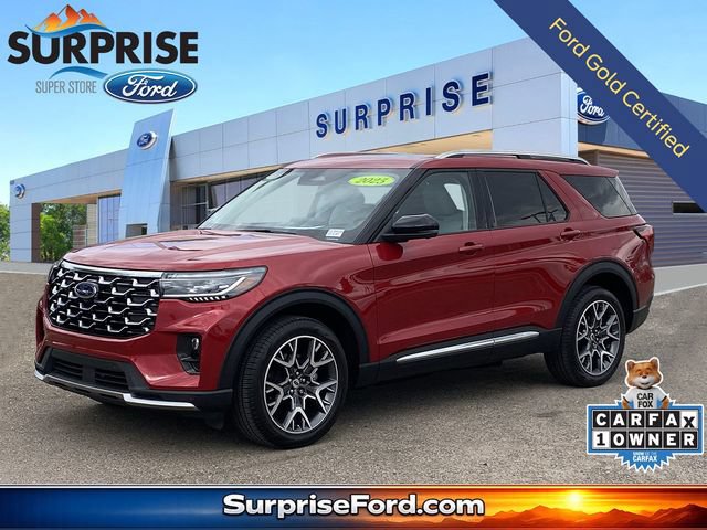 Certified 2025 Ford Explorer Platinum w/ Ultimate Package