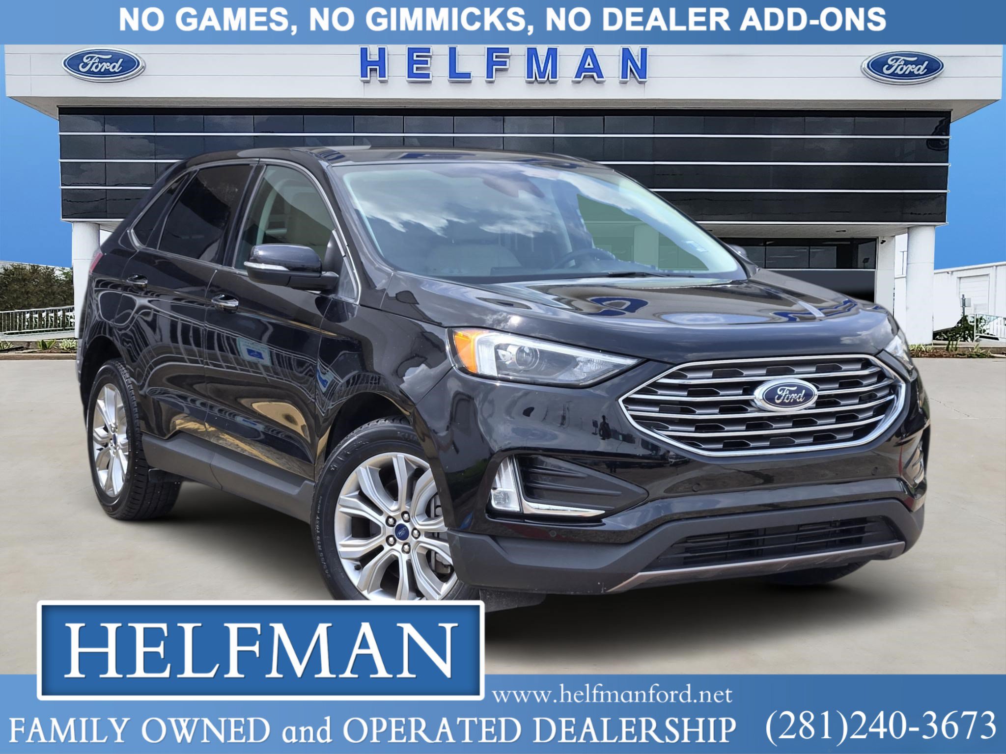 Certified 2022 Ford Edge Titanium