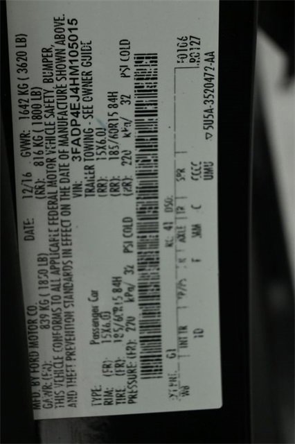 Certified 2017 Ford Fiesta SE image 52