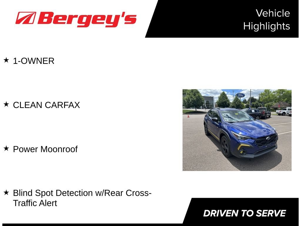 Used 2024 Subaru Crosstrek 2.5i Sport AWD/4WD image 5