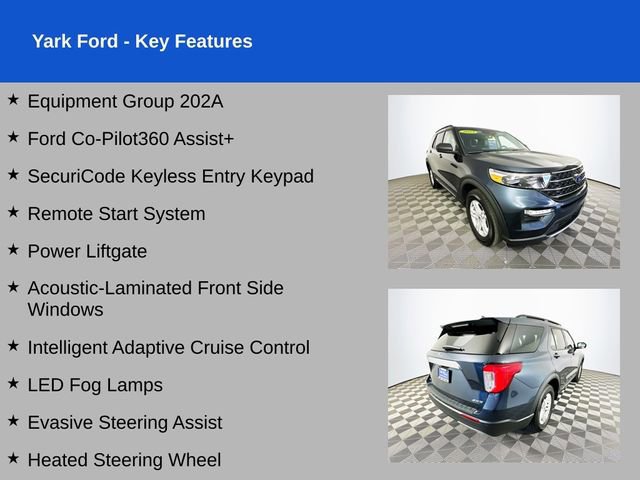 Certified 2023 Ford Explorer XLT w/ Equipment Group 202A image 10