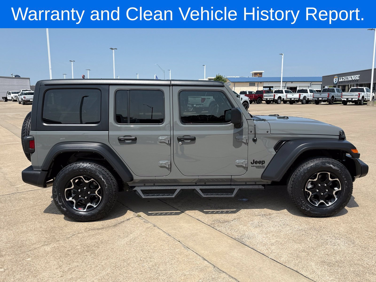 Used 2021 Jeep Wrangler Unlimited Sport AWD/4WD image 4
