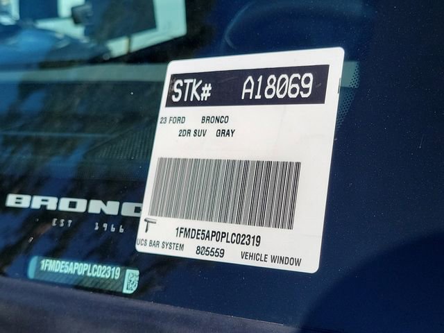 Certified 2023 Ford Bronco Black Diamond image 33