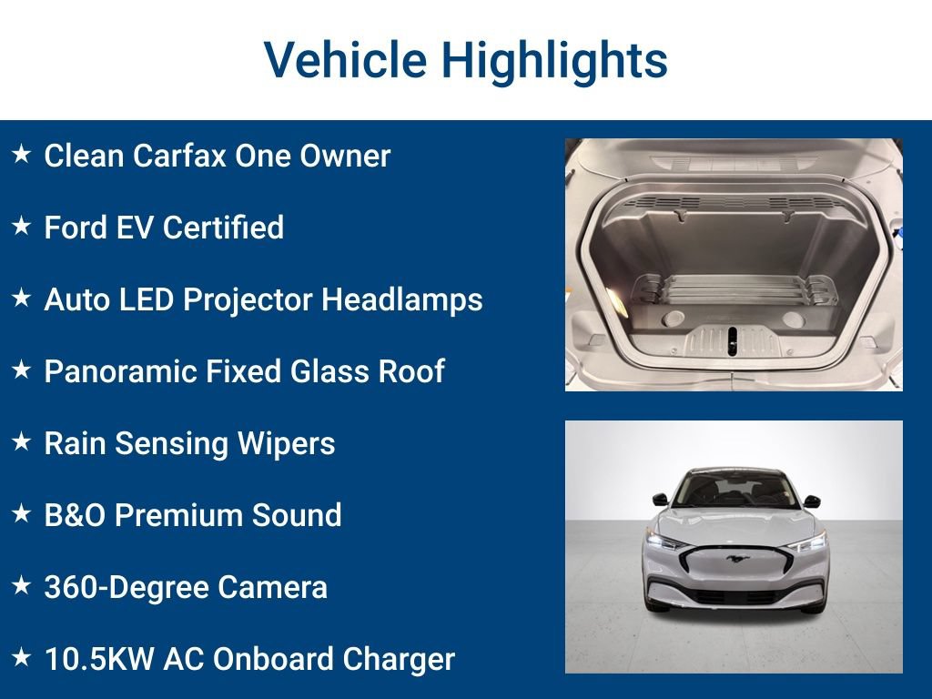 Certified 2023 Ford Mustang Mach-E Premium AWD/4WD image 3