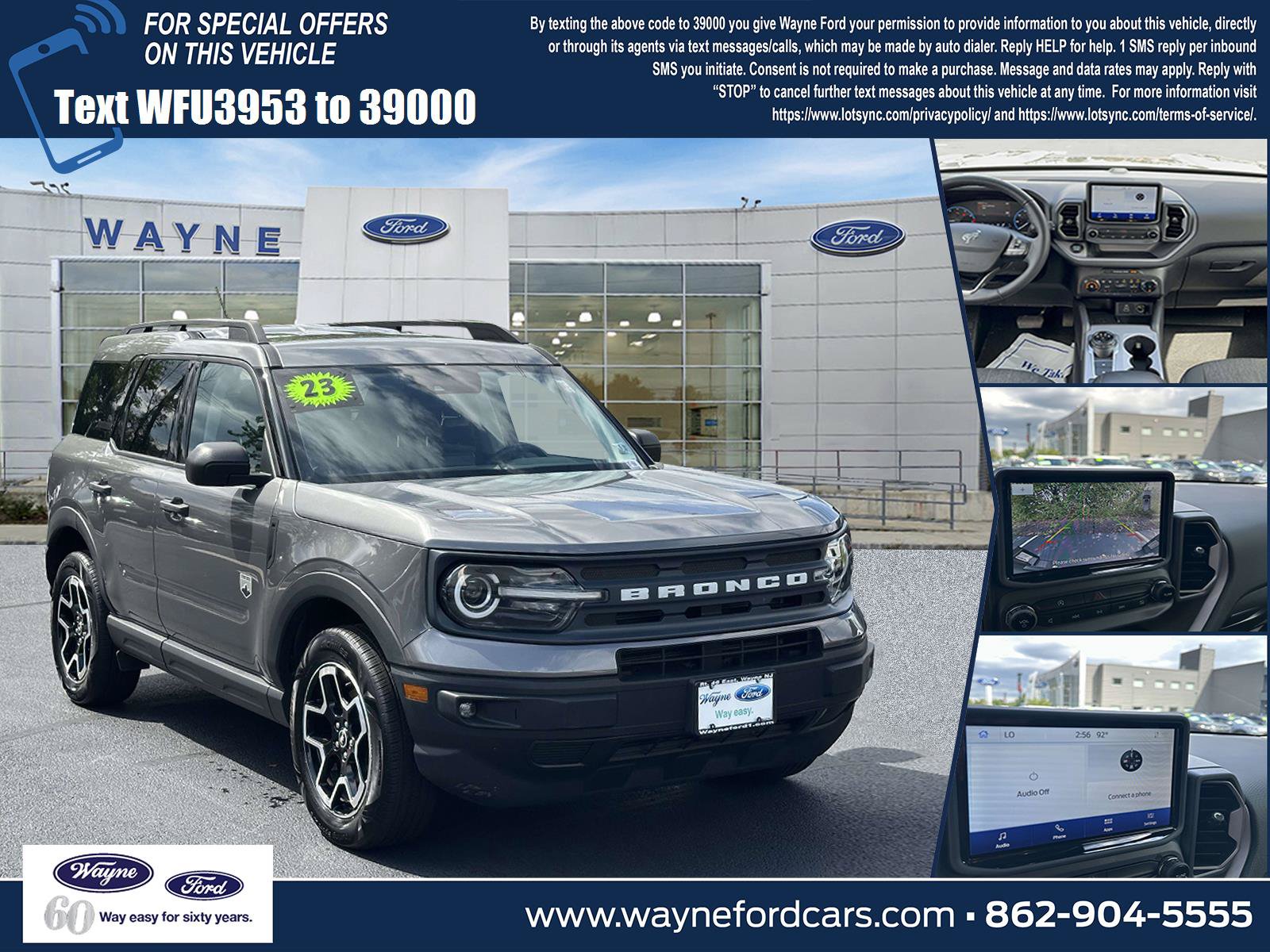 Certified 2023 Ford Bronco Sport Big Bend w/ Convenience Package