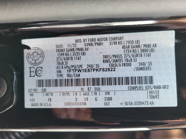 Certified 2023 Ford F150 XLT w/ Equipment Group 302A High AWD/4WD image 17