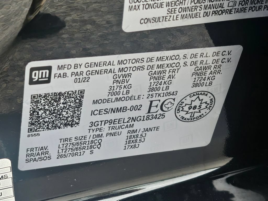 Used 2022 GMC Sierra 1500 AT4 w/ AT4 Preferred Package AWD/4WD image 38