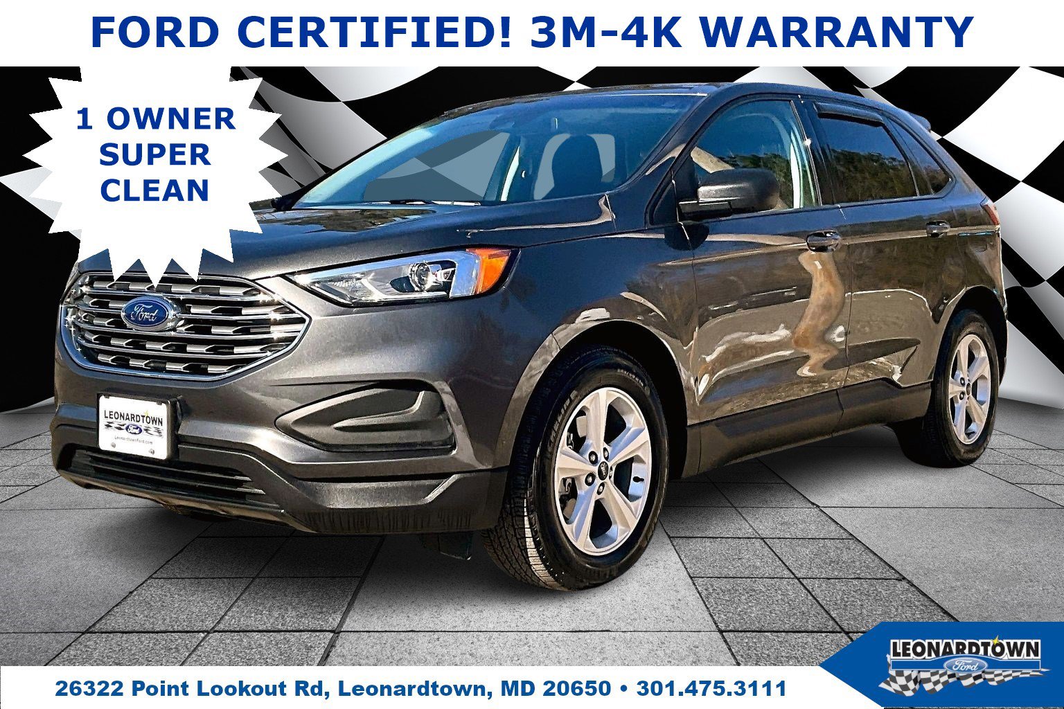 Certified 2019 Ford Edge SE image 1