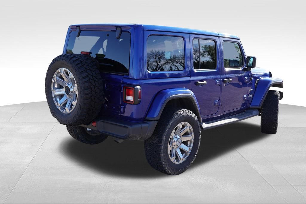 Used 2019 Jeep Wrangler Unlimited Sahara w/ Uconnect 4C Nav & Sound Group AWD/4WD image 5